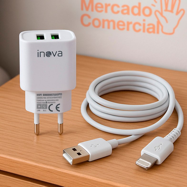 Carregador iPhone Lightning