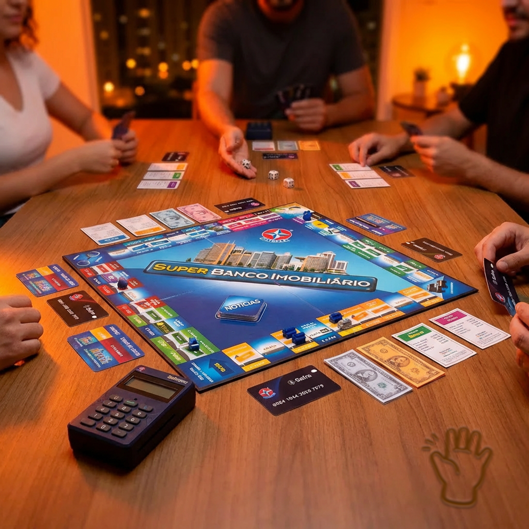 Jogo Super Banco Imobiliário Estrela