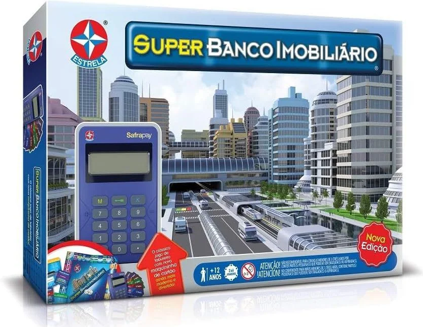 Jogo Super Banco Imobiliário Estrela
