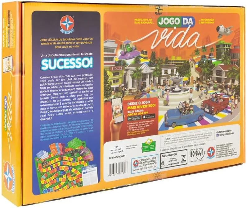 Jogo Da Vida Estrela